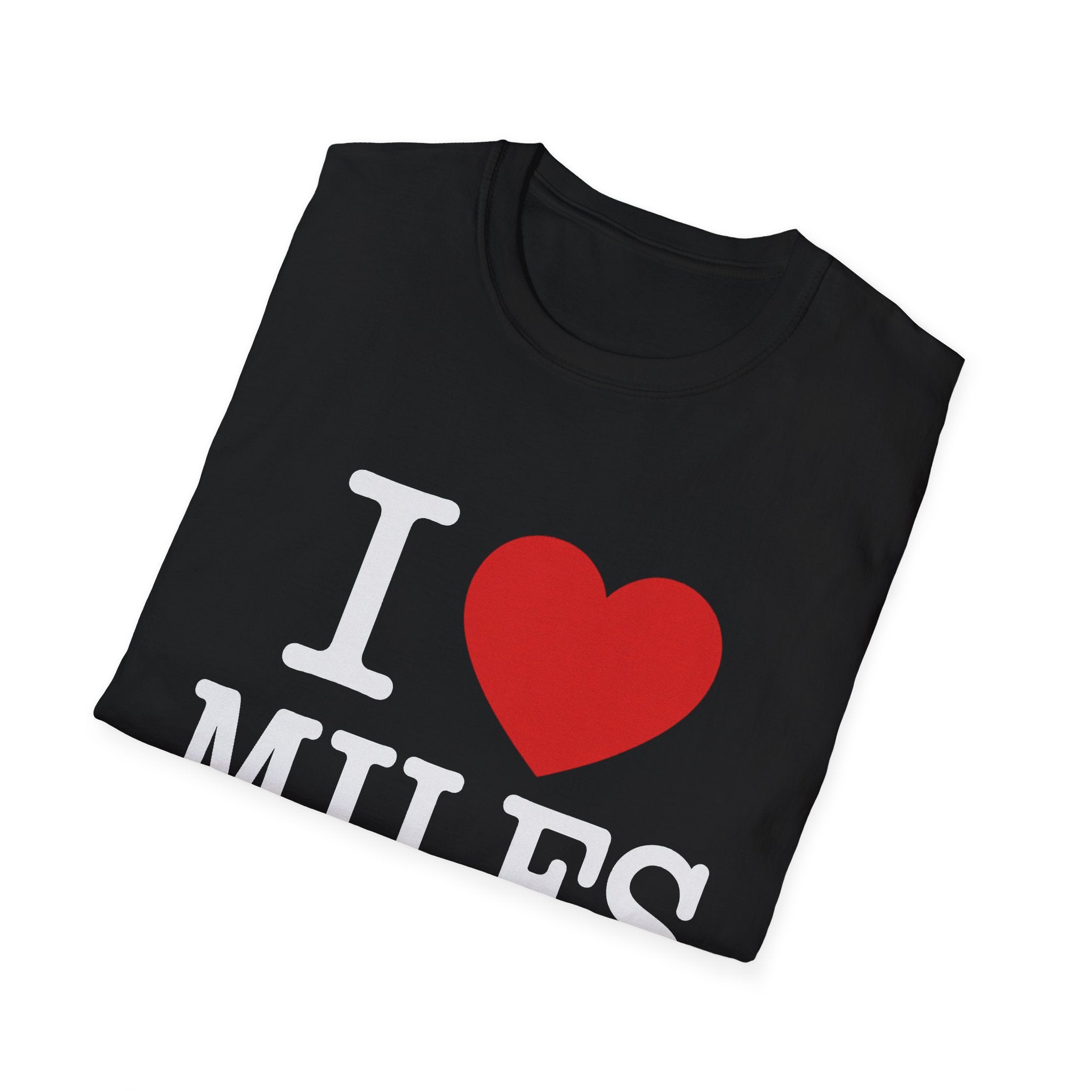 I  <3 MILFS Unisex Black T-Shirt